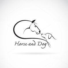 Horse and Dog Logo - 7 Best Tattoos images in 2019