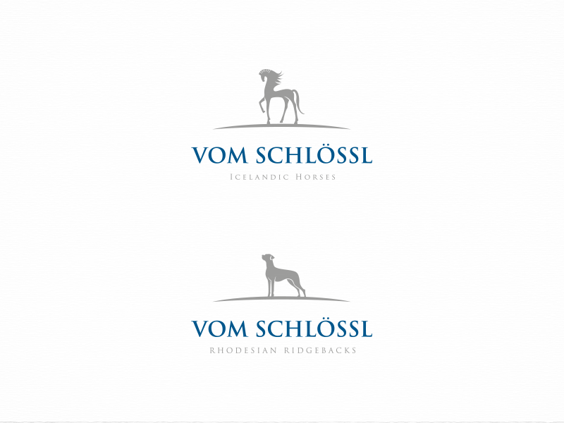 Horse and Dog Logo - Elegant Logo Designs. Farm Logo Design Project for a Business