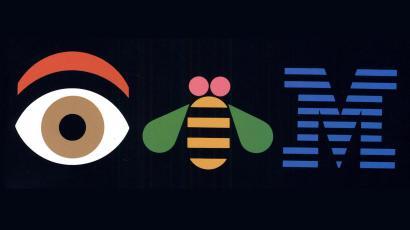 Original IBM Logo - How to design an enduring logo: Lessons from IBM and Paul Rand — Quartz