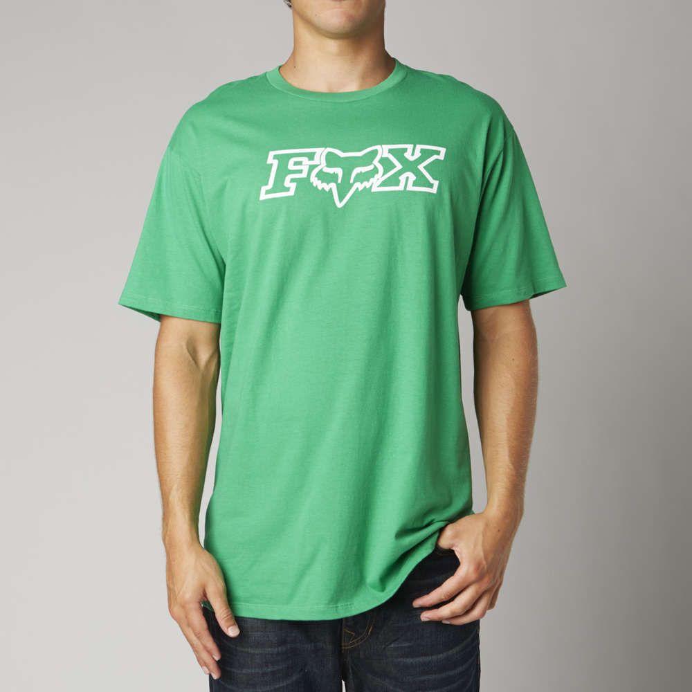 Green Fox Head Logo - Fox Racing Legacy FHeadX SS Tee / T shirt mens Green Motocross