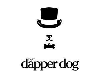 Horse and Dog Logo - Dapper Dog Logo design - Upscale pet shop, Bachelor blog, clothes ...