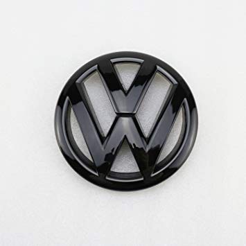 VW Grill Logo - VW Tiguan 09 14 Gloss Black Front Grille Grill Emblem Badge