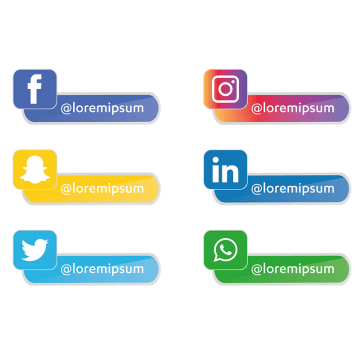 Social Network Logo - Network PNG Images | Vectors and PSD Files | Free Download on Pngtree