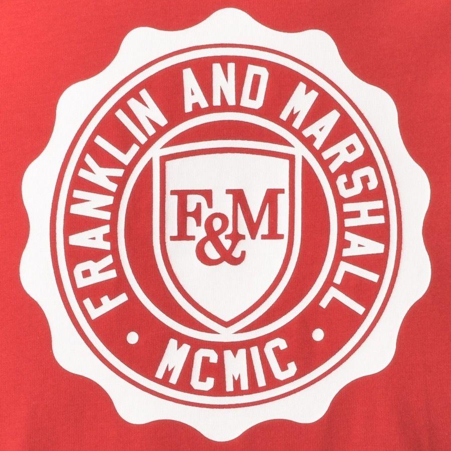 Red Marshall Logo - up to 65% off Franklin Marshall Logo T-Shirt Red, Hot Sale