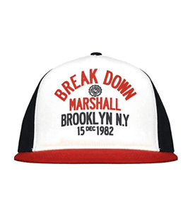 Red Marshall Logo - Cap Franklin Marshall Unisex Man Woman Hat Visor Blu Red White Logo ...