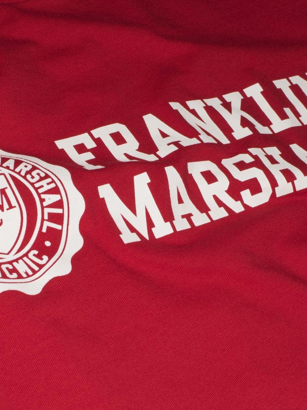 Red Marshall Logo - Franklin & Marshall Red Logo T-Shirt | Designerwear