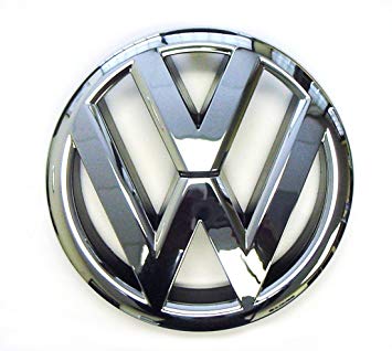 VW Grill Logo - OEM VW Jetta Grill Emblem by Volkswagen: Amazon.co.uk: Car & Motorbike