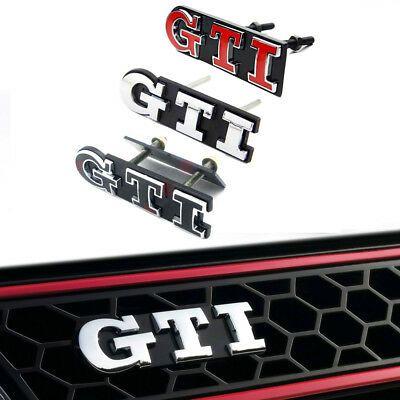 VW Grill Logo - VW GTI GRILL Front Red Emblem Badge VW Polo* GOLF MK5 MK7 GTI Grill