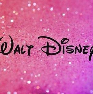Glitter Disney Logo - Walt Disney pink glitter woo! | Just because it's cute and precious ...