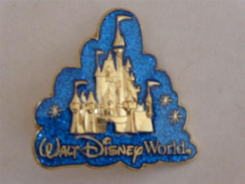 Glitter Disney Logo - Disney Trading Pin 95635: WDW - Castle Glitter Cloud Logo