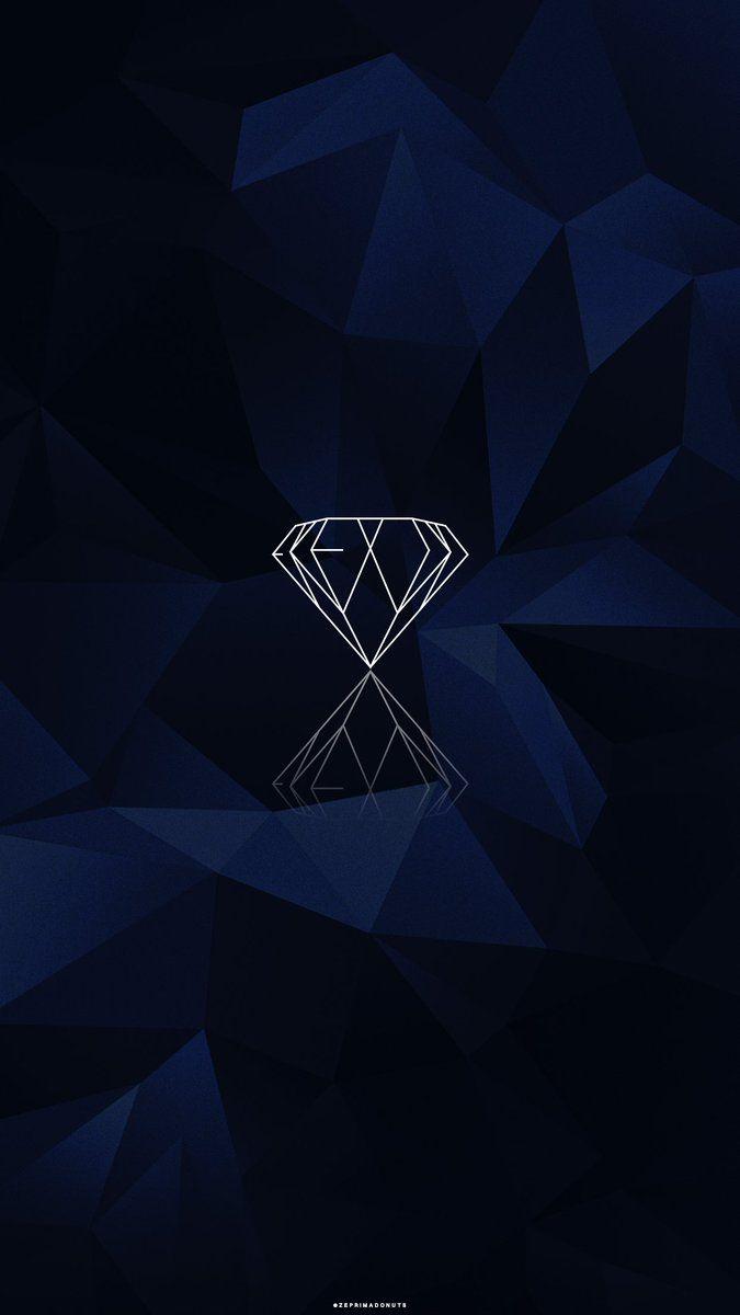 2 Diamond Logo - 제프리마도너츠