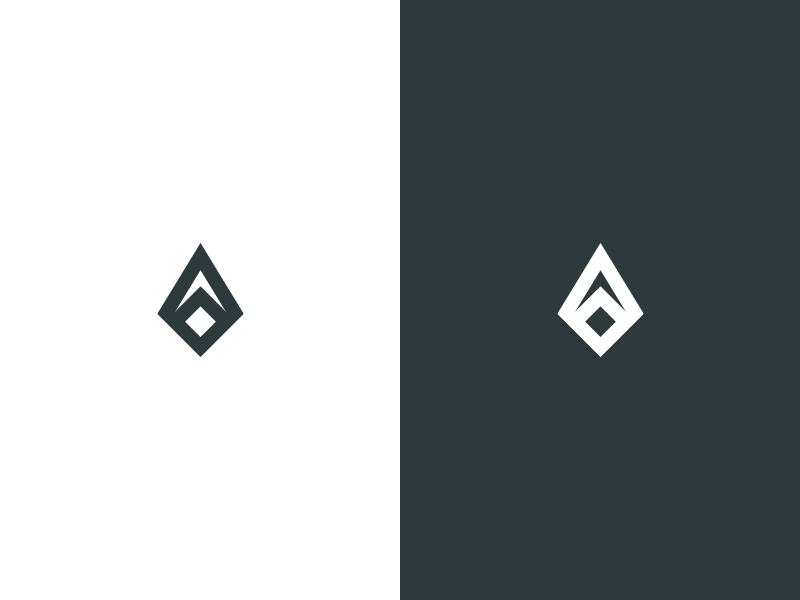2 Diamond Logo - Diamond logo by Romain Gillig | Dribbble | Dribbble