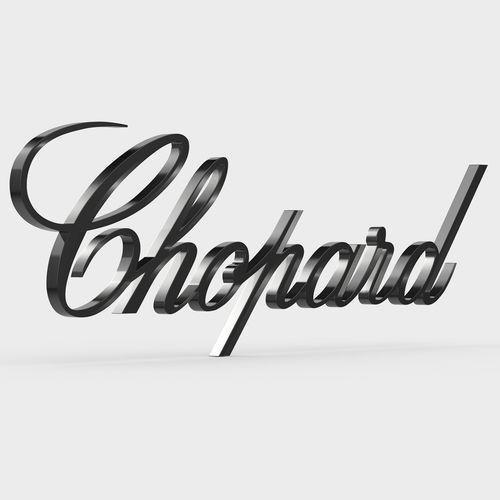 Chopard Logo - luxury chopard logo 3D | CGTrader