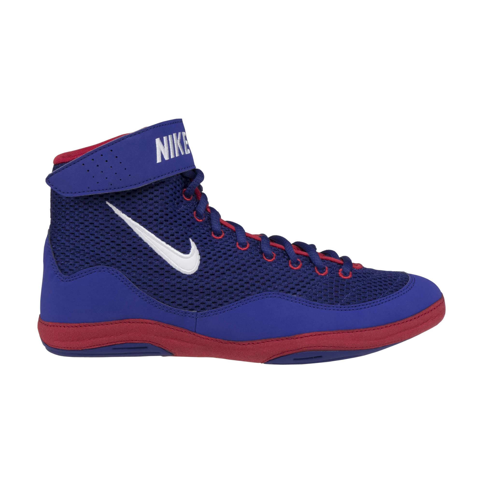 Red and Blue Nike Logo - Nike Inflict 3 Shoes | WrestlingMart | Free Shipping