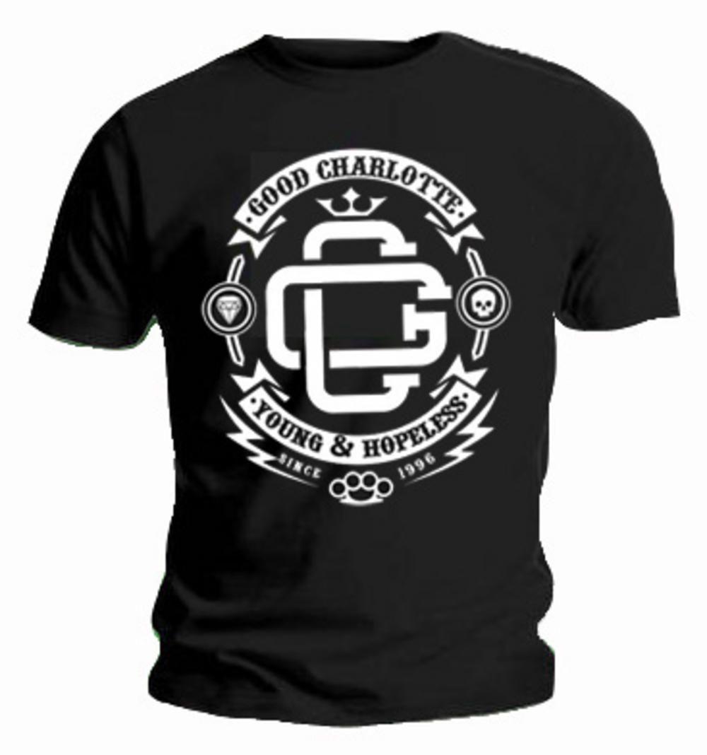 Good Charlotte Official Logo - Official T Shirt GOOD CHARLOTTE Logo CREST Since 1996 S