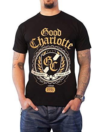 Good Charlotte Official Logo - Good Charlotte T Shirt Waldorf Maryland Crest Band Logo Official ...