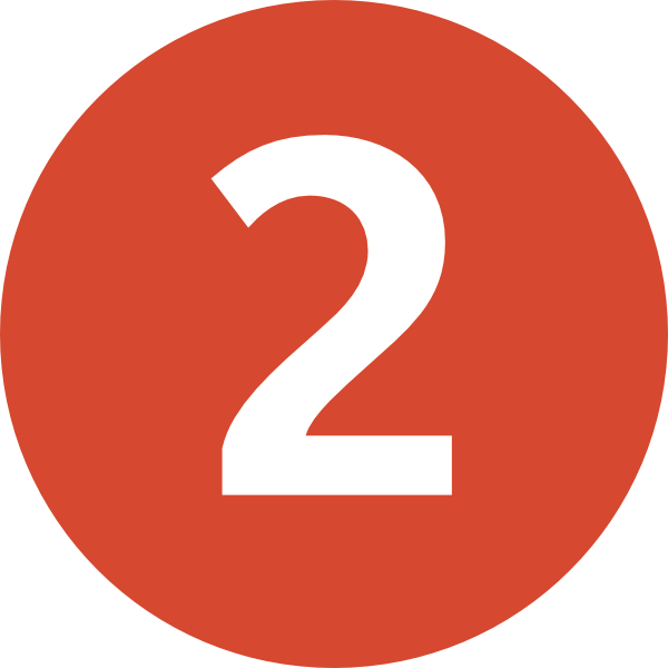 Red Number 2 Logo - Number 2 PNG image free download