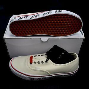 Vans Red Logo - NWT Vans Alyx Men's OG Authentic LX Cream White Red Logo Sneakers 8 ...