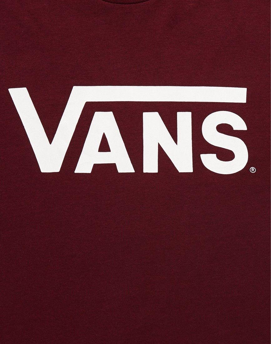 Vans Red Logo - Vans T Shirt With Logo Print in Red for Men - Lyst