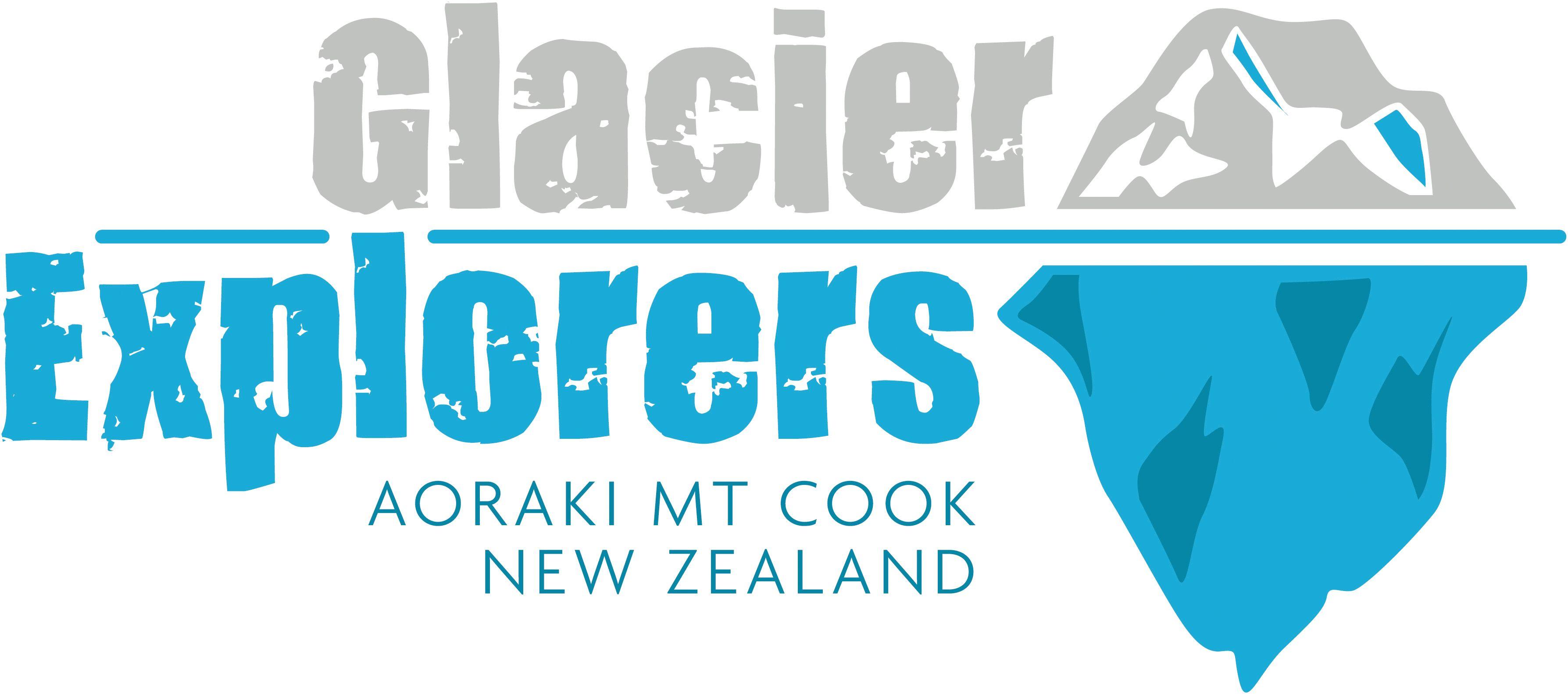 Glacier Logo - Trade & Media. Mt Cook Accommodation