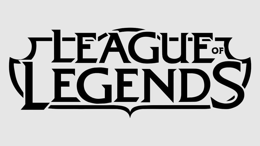 LOL Logo - 3D Printed League of Legend - LOL logo remixed by LITHINES | Pinshape