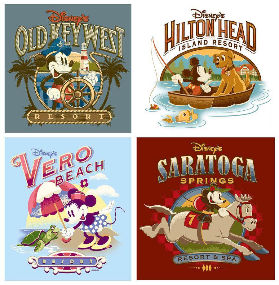 Disney Resorts and Parks Logo - Welcoming Home New Disney Vacation Club Merchandise | Disney Parks Blog