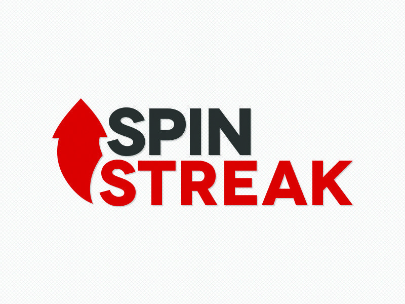 Red Streak Logo - Spin Streak. Logo