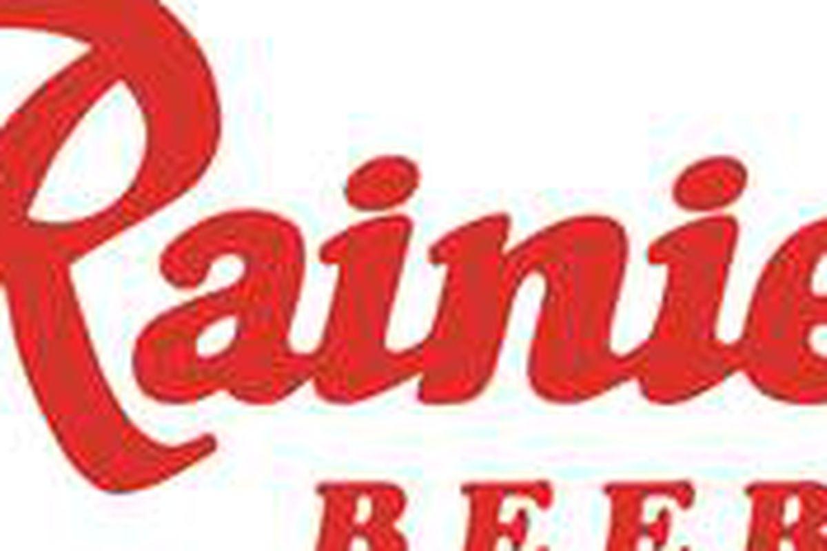 Big Red R Logo - Rainier 'R' Restored Tonight, Cheap Beer Drinking Ensues - Eater Seattle