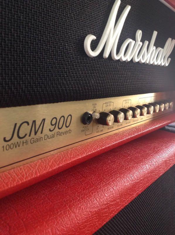 Red Marshall Logo - Red Marshall JCM900 Half stack - Amps £ Discussions on theFretBoard