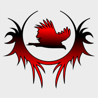 Black and Red Eagle Logo - Black And Red Eagle » Emblems for GTA 5 / Grand Theft Auto V