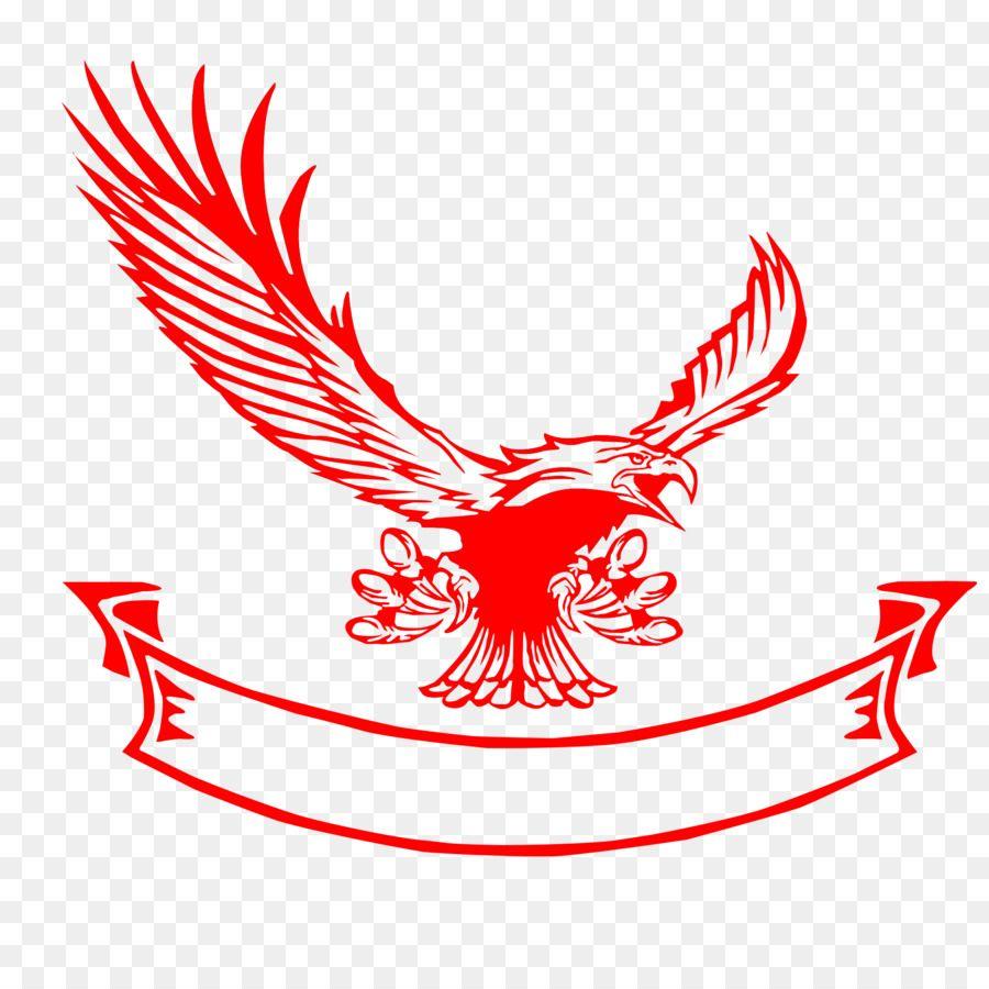 Black and Red Eagle Logo - Eagle Hawk Clip art - Red Eagle png download - 2000*2000 - Free ...