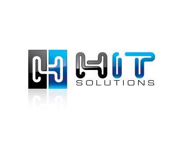 Hit Logo - Logo design entry number 171 by lead. HIT Solutions logo contest