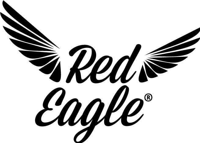 Black and Red Eagle Logo - Red Eagle