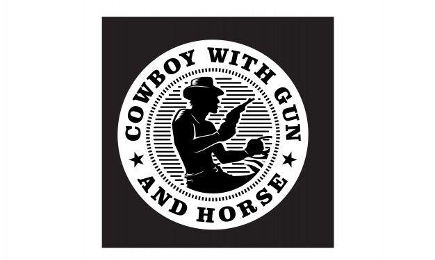 Western Cowboy Logo - Western Cowboy Emblem / Stamp logo design Vector | Premium Download