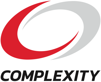 Red and White Gaming Logo - File:CompLexity Gaming logo white background.png