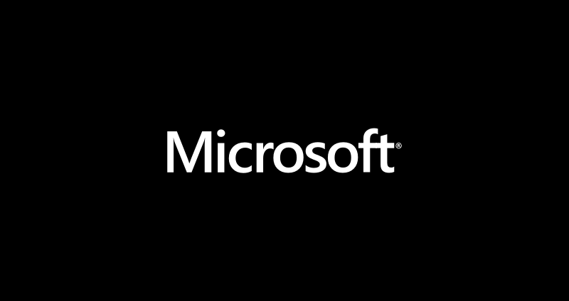 White Microsoft Logo - LogoDix