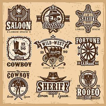 Western Cowboy Logo - Western Cowboy PNG Image. Vectors and PSD Files