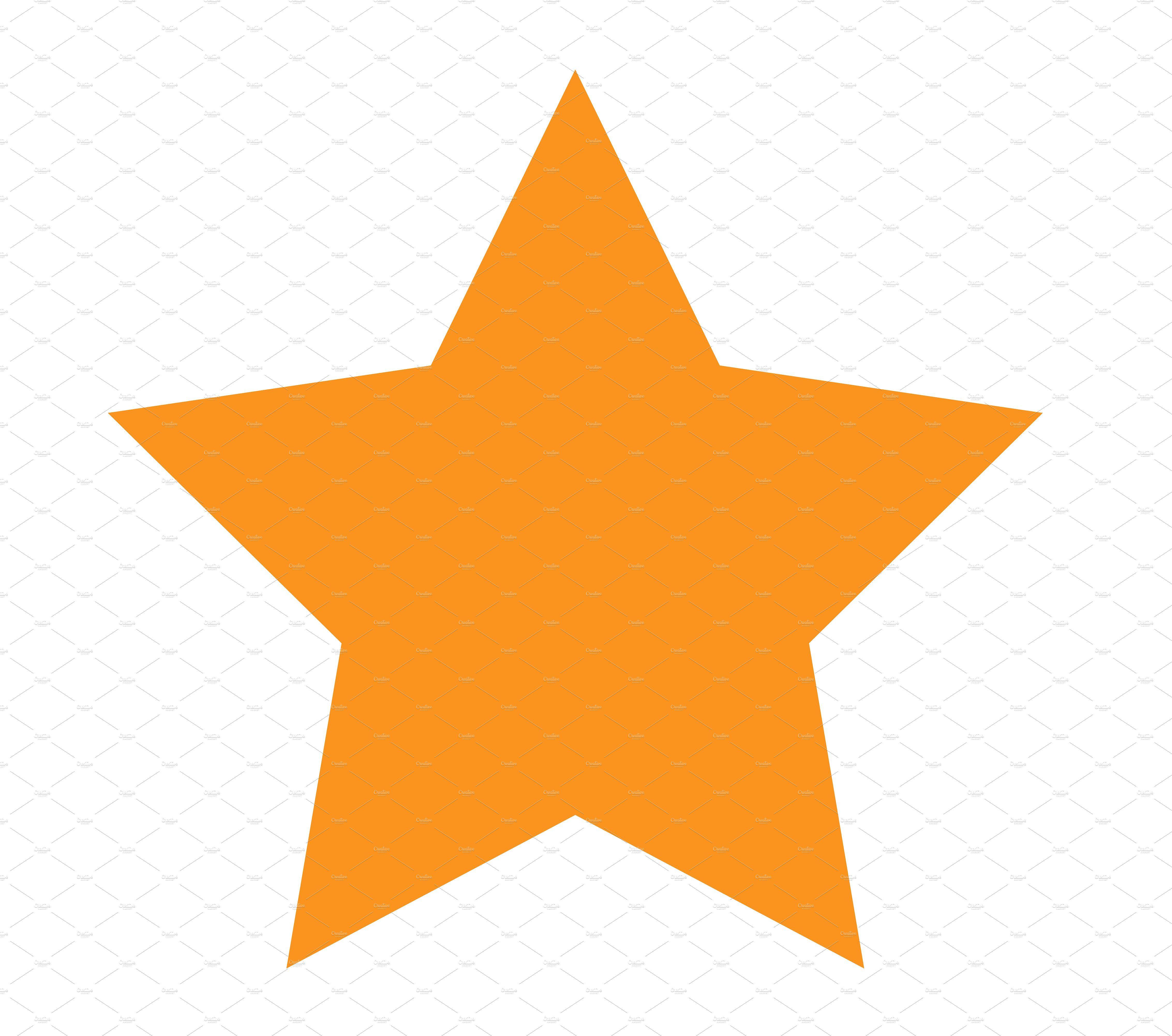 Orange Star Logo - Star icon orange color vector ~ Icons ~ Creative Market