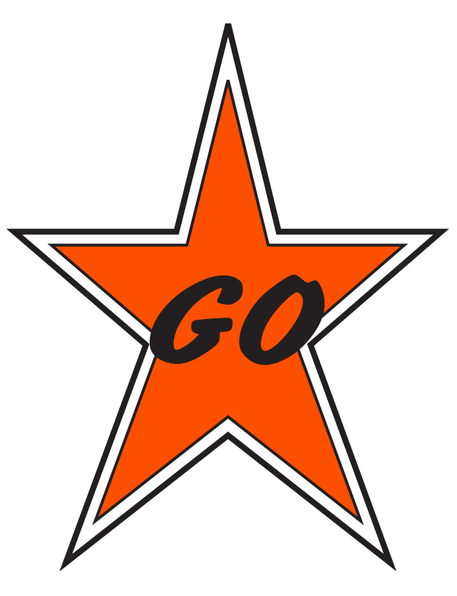 Orange Star Logo - Orange Star Temporary Tattoo - Tattoos Ship in 24 Hours!