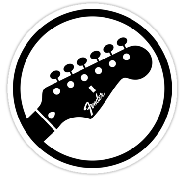 Fender Guitar Logo - Fender Guitar Decals Logo Image - Free Logo Png