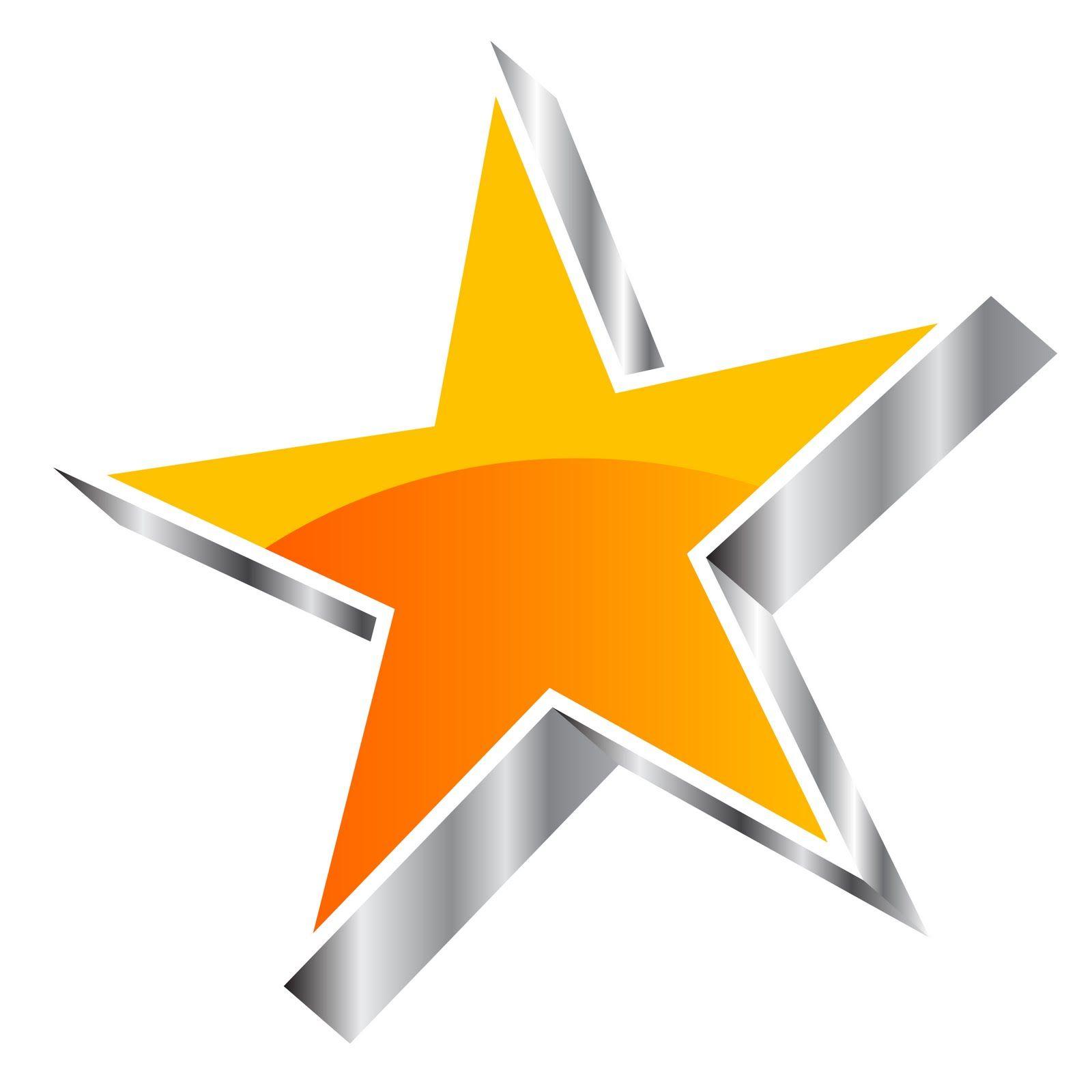 Orange Star Logo - Orange Stars Clipart Clipart Image