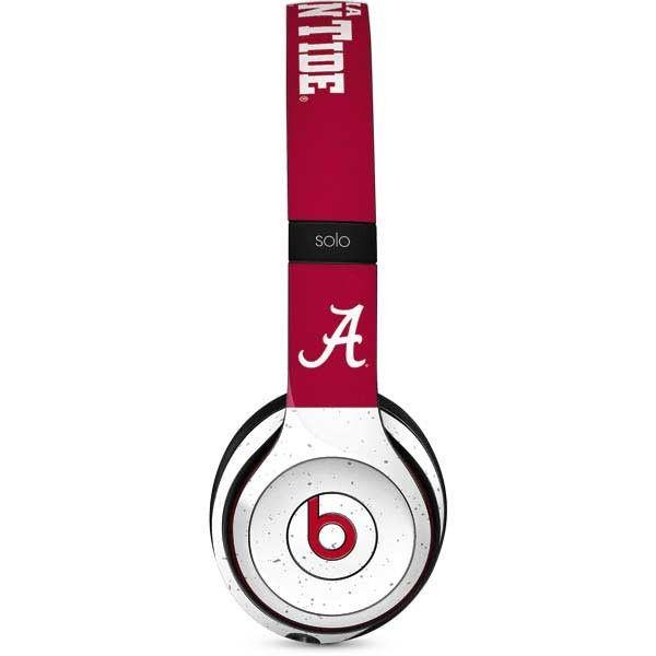 Beats Headphones Logo - Alabama Logo Large Beats Solo 3 Wireless Skin