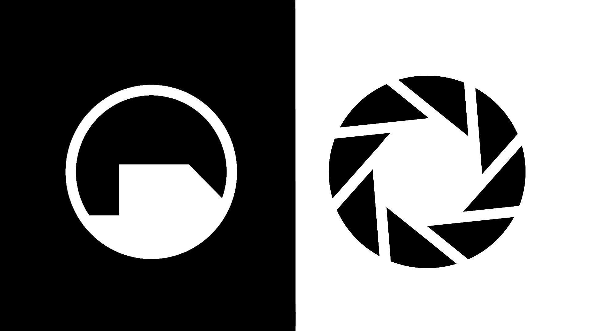 Black Mesa Logo - Brands & Logos Aperture Science Black Mesa 1920x1080 Wallpaper Black
