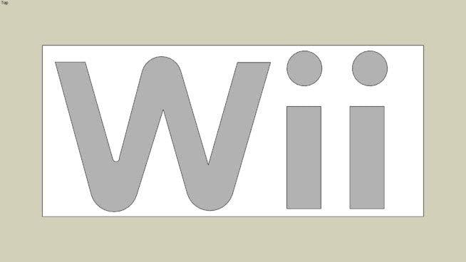 Wii Logo - Wii Logo | 3D Warehouse