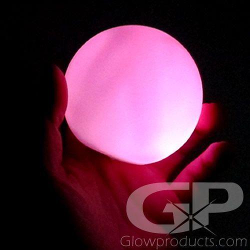 Multi Colored Sphere Logo - Round Orb LED Decor Lamps - 9 Color & Light Modes | Glowproducts.com