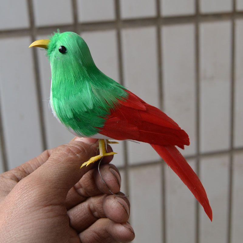 Red and Green a Red Bird Logo - Aliexpress.com : Buy Handmade Red Green Birds Shopwindow Decoration