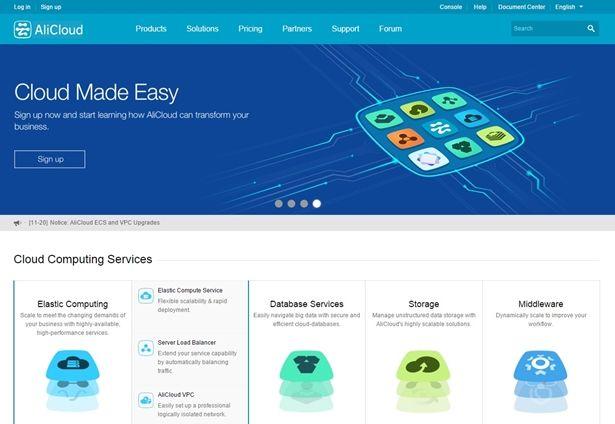 Ali Cloud Company Logo - Data Center Service Provider GDS and Cloud Computing and Data ...