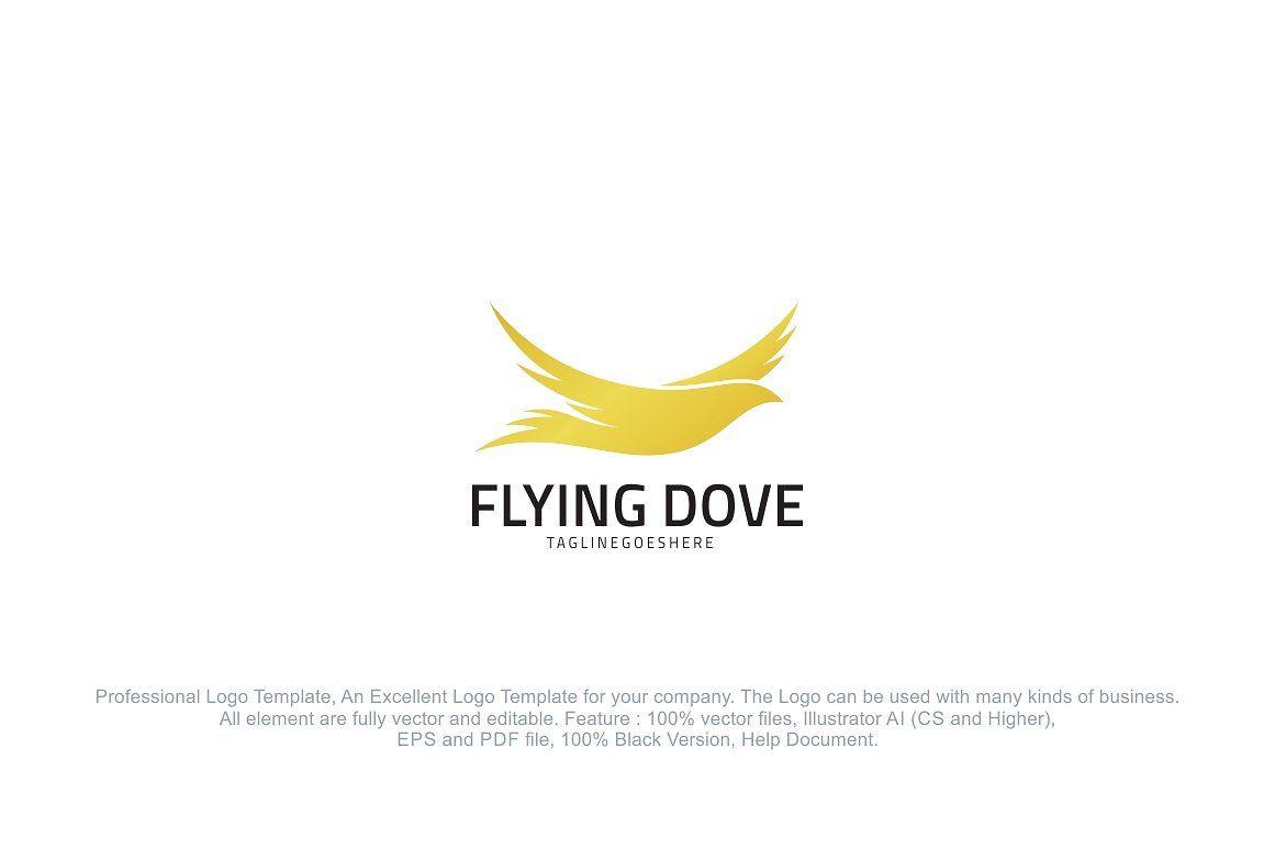Dove Logo - Luxury Dove Logo Template Logo Templates Creative Market