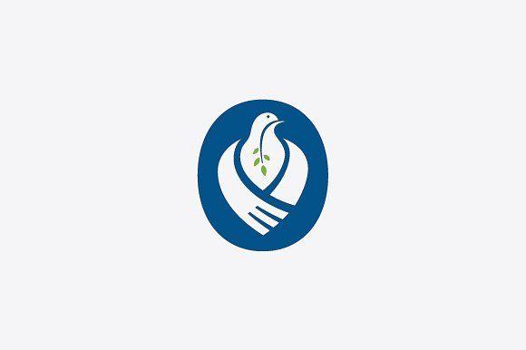 Dove Logo - Dove Bird Community Logo ~ Logo Templates ~ Creative Market