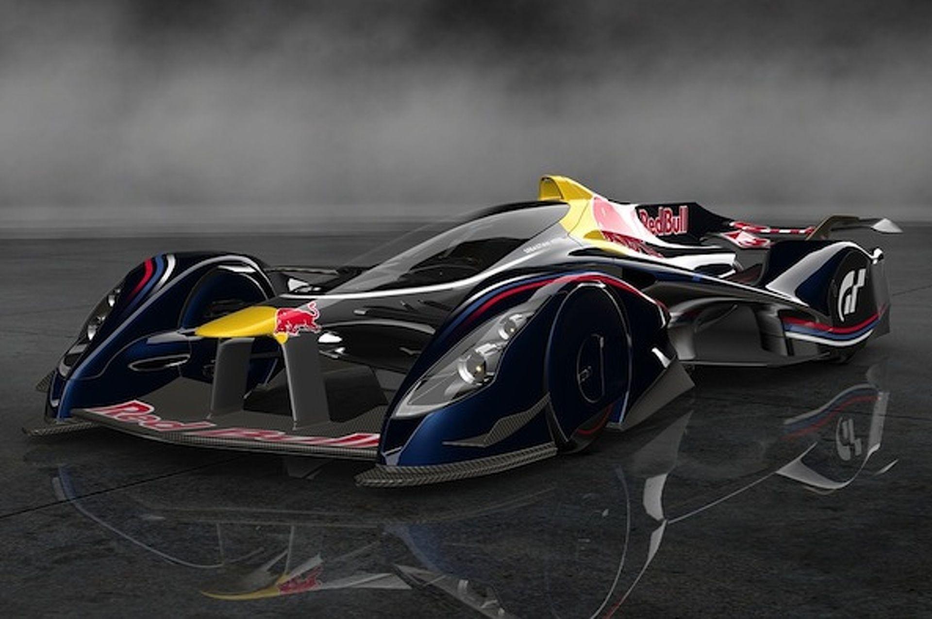 Cool Red Bull Logo - GT6 Red Bull X2014 Concept is Scary Fast, Scary Cool | Motor1.com Photos